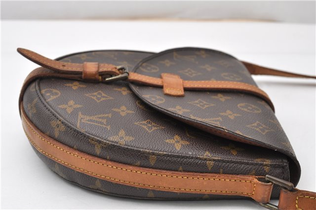 Authentic Louis Vuitton Monogram Chantilly MM Shoulder Cross Bag M51233 LV 0918G