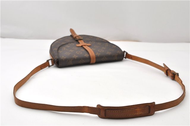 Authentic Louis Vuitton Monogram Chantilly MM Shoulder Cross Bag M51233 LV 0918G