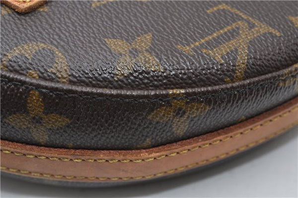 Authentic Louis Vuitton Monogram Chantilly MM Shoulder Cross Bag M51233 LV 0918G