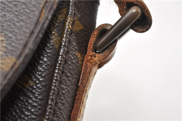 Authentic Louis Vuitton Monogram Chantilly MM Shoulder Cross Bag M51233 LV 0918G