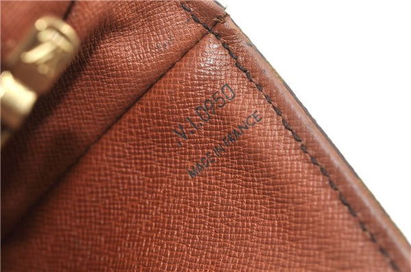 Authentic Louis Vuitton Monogram Chantilly MM Shoulder Cross Bag M51233 LV 0918G