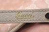 Authentic GUCCI Abbey Shoulder Tote Bag GG Canvas Leather 130736 Pink 0918I