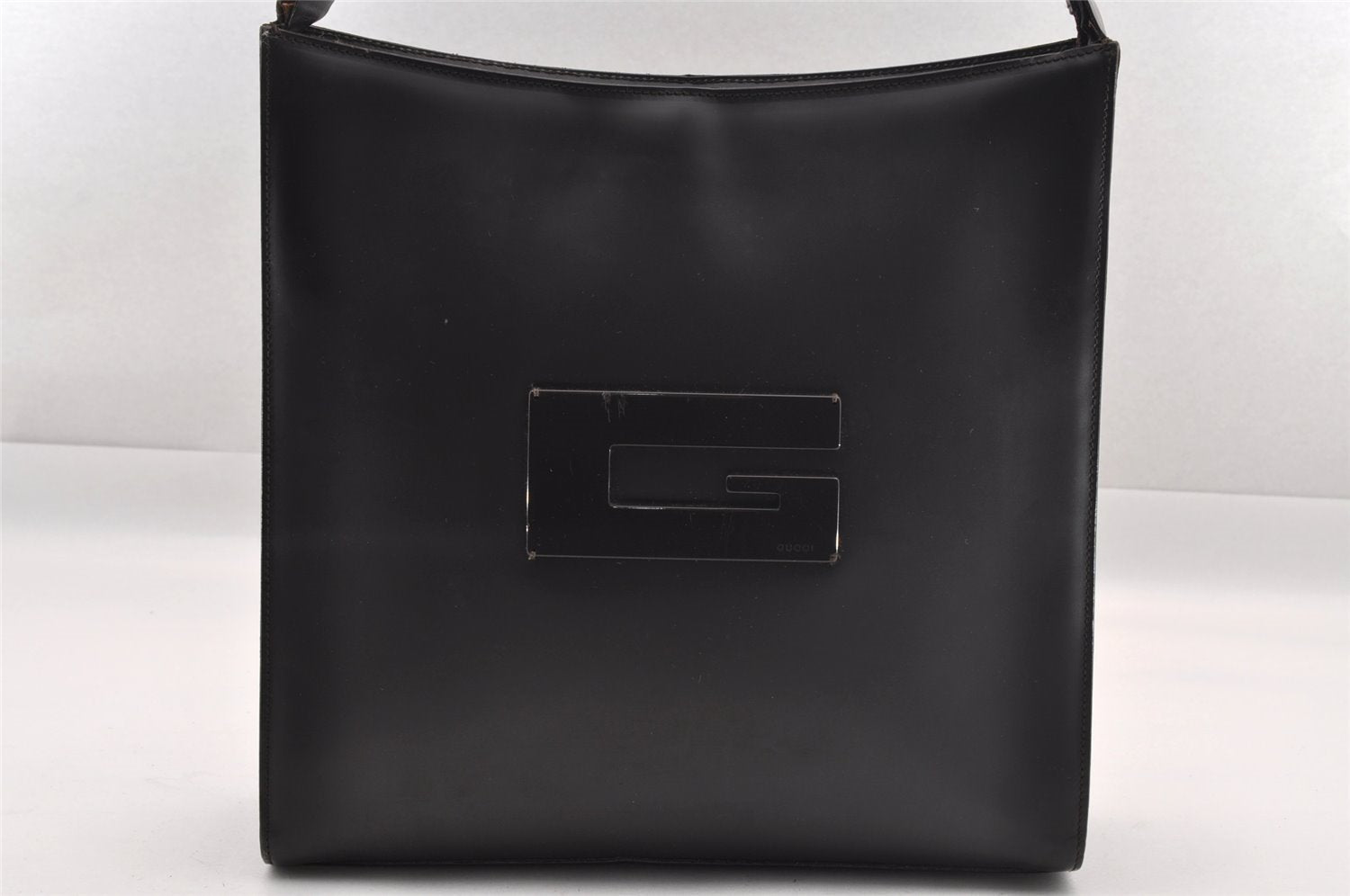 Authentic GUCCI Vintage Shoulder Tote Bag Purse Leather 0013066 Brown 0919I