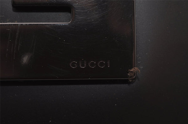 Authentic GUCCI Vintage Shoulder Tote Bag Purse Leather 0013066 Brown 0919I