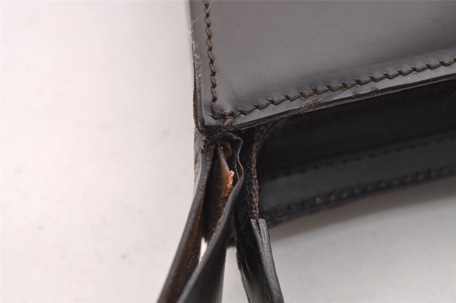 Authentic GUCCI Vintage Shoulder Tote Bag Purse Leather 0013066 Brown 0919I