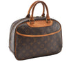 Authentic Louis Vuitton Monogram Trouville Hand Bag Purse M42228 LV 0920G