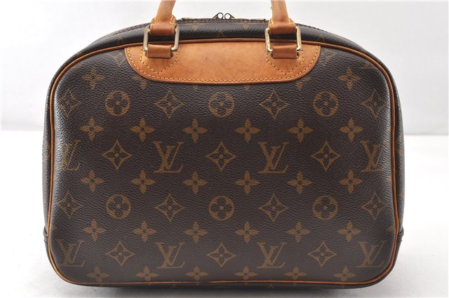 Authentic Louis Vuitton Monogram Trouville Hand Bag Purse M42228 LV 0920G