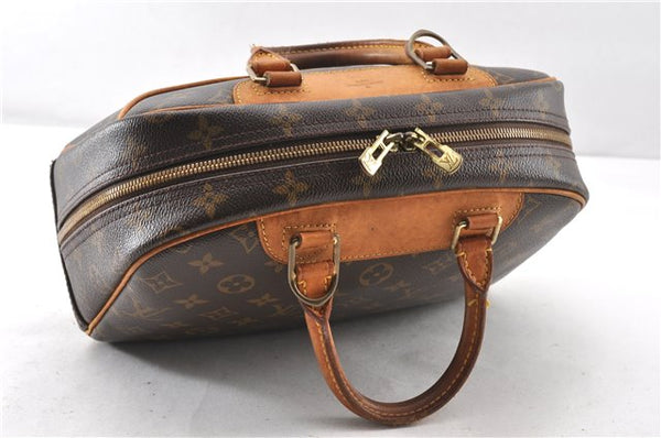 Authentic Louis Vuitton Monogram Trouville Hand Bag Purse M42228 LV 0920G