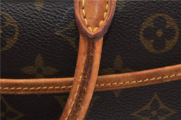 Authentic Louis Vuitton Monogram Trouville Hand Bag Purse M42228 LV 0920G