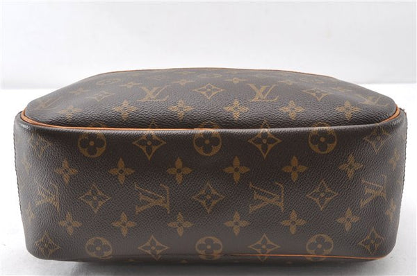 Authentic Louis Vuitton Monogram Trouville Hand Bag Purse M42228 LV 0920G