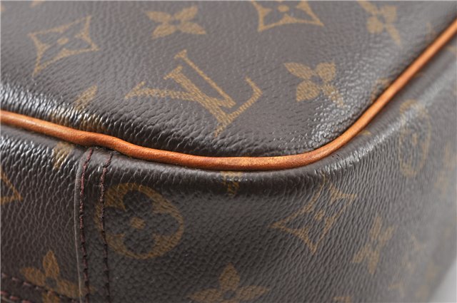 Authentic Louis Vuitton Monogram Trouville Hand Bag Purse M42228 LV 0920G