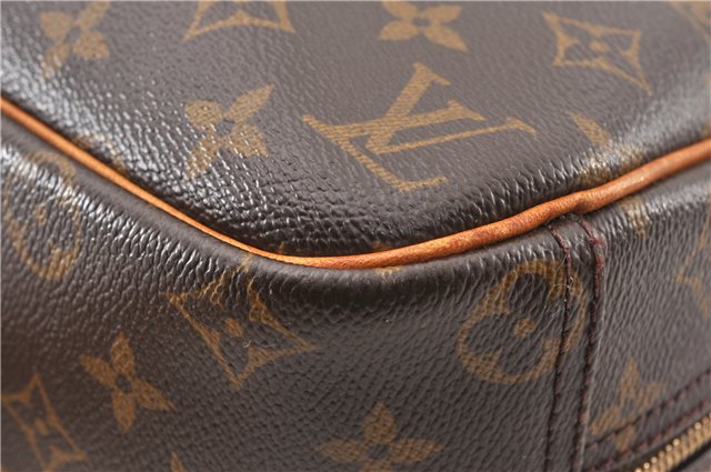 Authentic Louis Vuitton Monogram Trouville Hand Bag Purse M42228 LV 0920G