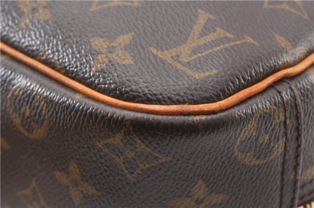 Authentic Louis Vuitton Monogram Trouville Hand Bag Purse M42228 LV 0920G