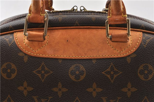 Authentic Louis Vuitton Monogram Trouville Hand Bag Purse M42228 LV 0920G