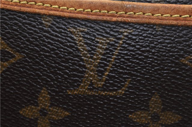 Authentic Louis Vuitton Monogram Trouville Hand Bag Purse M42228 LV 0920G
