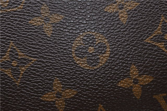 Authentic Louis Vuitton Monogram Trouville Hand Bag Purse M42228 LV 0920G