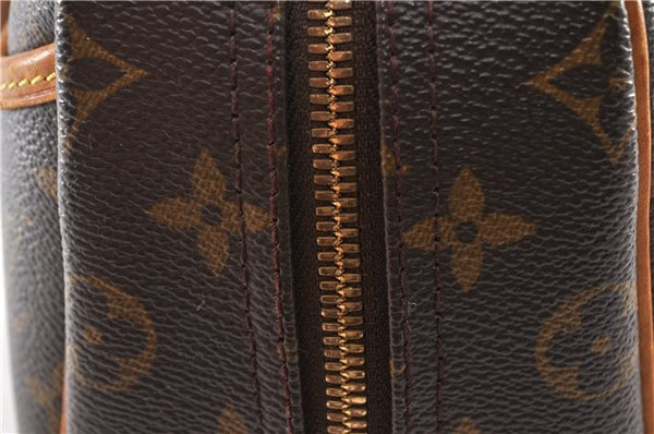 Authentic Louis Vuitton Monogram Trouville Hand Bag Purse M42228 LV 0920G