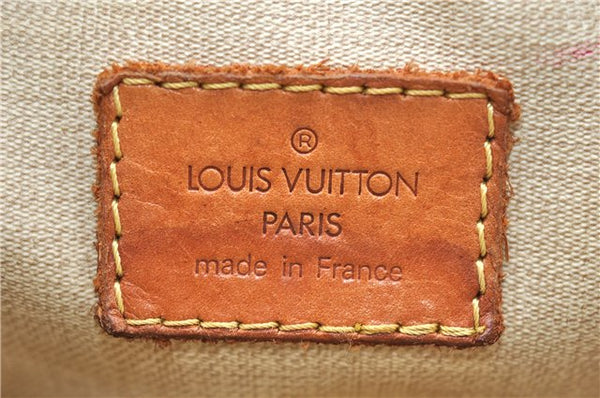 Authentic Louis Vuitton Monogram Trouville Hand Bag Purse M42228 LV 0920G