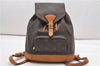 Authentic Louis Vuitton Monogram Montsouris MM Backpack M51136 LV 0921G