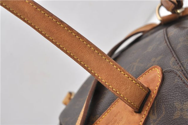 Authentic Louis Vuitton Monogram Montsouris MM Backpack M51136 LV 0921G