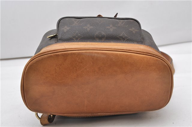 Authentic Louis Vuitton Monogram Montsouris MM Backpack M51136 LV 0921G