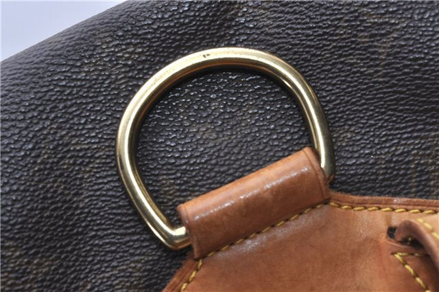 Authentic Louis Vuitton Monogram Montsouris MM Backpack M51136 LV 0921G