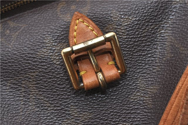 Authentic Louis Vuitton Monogram Montsouris MM Backpack M51136 LV 0921G