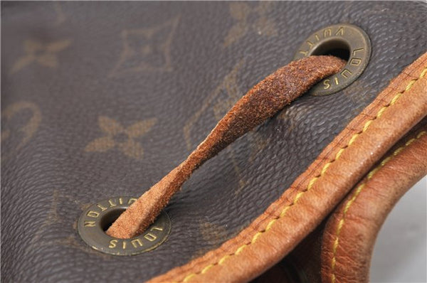 Authentic Louis Vuitton Monogram Montsouris MM Backpack M51136 LV 0921G