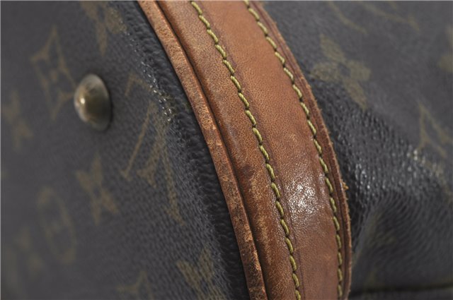 Authentic Louis Vuitton Monogram Bucket PM Tote Bag Old Model Junk 0922G