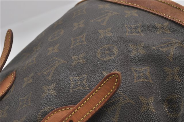 Authentic Louis Vuitton Monogram Bucket PM Tote Bag Old Model Junk 0922G
