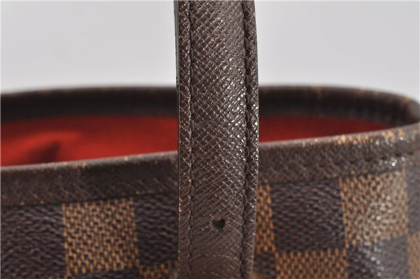 Authentic Louis Vuitton Damier Marais Bucket Shoulder Tote Bag N42240 LV 0923G