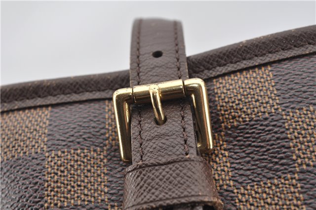 Authentic Louis Vuitton Damier Marais Bucket Shoulder Tote Bag N42240 LV 0923G