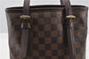Authentic Louis Vuitton Damier Marais Bucket Shoulder Tote Bag N42240 LV 0923G