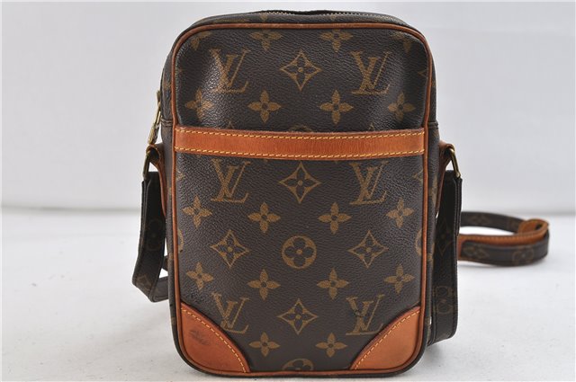 Authentic Louis Vuitton Monogram Danube Shoulder Cross Body Bag M45266 LV 0924D