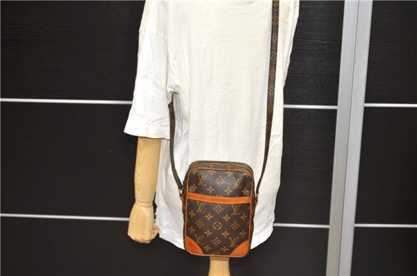 Authentic Louis Vuitton Monogram Danube Shoulder Cross Body Bag M45266 LV 0924D