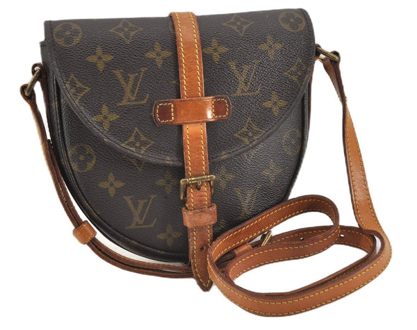 Authentic Louis Vuitton Monogram Chantilly PM Shoulder Cross Bag M51234 LV 0924G