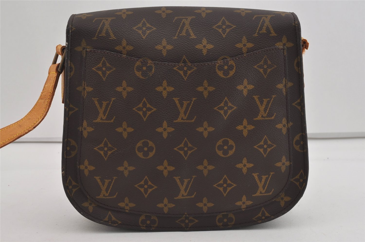 Authentic Louis Vuitton Monogram Saint Cloud GM M51242 Shoulder Bag Junk 0925I