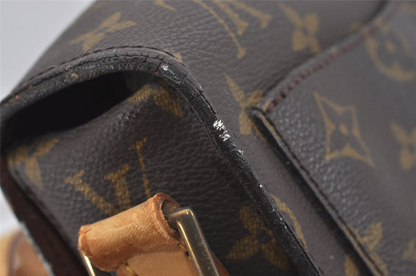Authentic Louis Vuitton Monogram Saint Cloud GM M51242 Shoulder Bag Junk 0925I