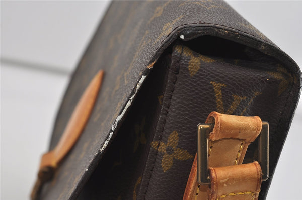 Authentic Louis Vuitton Monogram Saint Cloud GM M51242 Shoulder Bag Junk 0925I