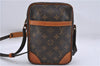 Authentic Louis Vuitton Monogram Danube Shoulder Cross Body Bag M45266 LV 0928D