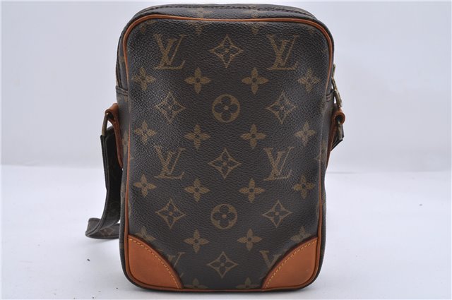 Authentic Louis Vuitton Monogram Danube Shoulder Cross Body Bag M45266 LV 0928D