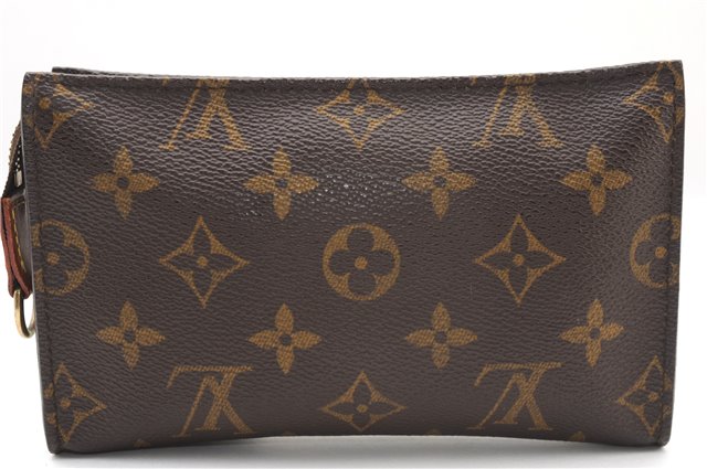 Authentic Louis Vuitton Monogram Pouch For Bucket PM LV 0929F