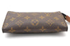 Authentic Louis Vuitton Monogram Pouch For Bucket PM LV 0929F