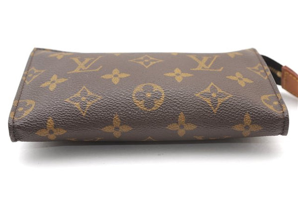 Authentic Louis Vuitton Monogram Pouch For Bucket PM LV 0929F