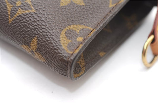 Authentic Louis Vuitton Monogram Pouch For Bucket PM LV 0929F