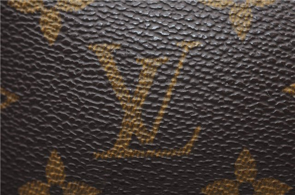Authentic Louis Vuitton Monogram Pouch For Bucket PM LV 0929F