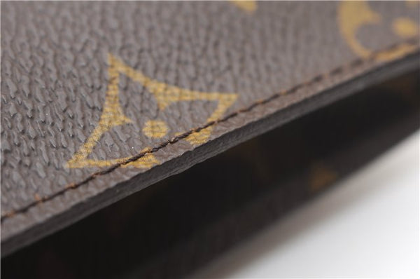 Authentic Louis Vuitton Monogram Pouch For Bucket PM LV 0929F