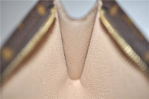 Authentic Louis Vuitton Monogram Pouch For Bucket PM LV 0929F