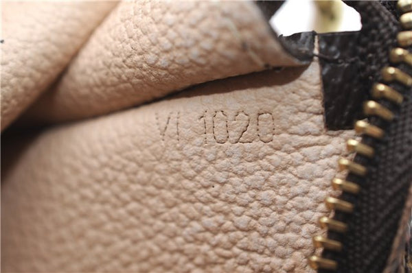 Authentic Louis Vuitton Monogram Pouch For Bucket PM LV 0929F