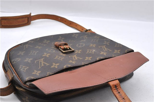 Auth Louis Vuitton Monogram Jeune Fille GM Shoulder Cross Bag M51225 LV 0930D